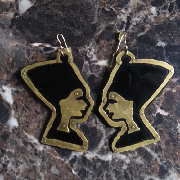 Egyptian earrings - Picture 2 of 2